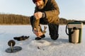 Snowshoe Adventure to a Reindeer Farm & Ice Fishing Experience in Levi