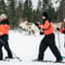 Snowshoe trip to meet reindeer in Rovaniemi