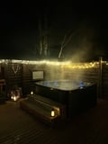 Private Riverside Sauna with Arctic Bath & Outdoor Hot Tub