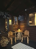 Private Riverside Sauna with Arctic Bath & Outdoor Hot Tub