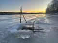 Private Riverside Sauna with Arctic Bath & Outdoor Hot Tub