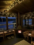 Private Riverside Sauna with Arctic Bath & Outdoor Hot Tub