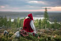 Private meeting with Santa Claus in Rovaniemi in summer