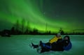 Levi: Private Guaranteed Northern Lights Expedition with Photographer & Unlimited Mileage/Time - Private Tour