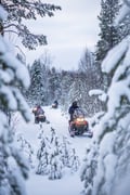 Snowmobile Safari with Santa Claus Village