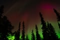 Northern lights tour levi lapland land rover defender