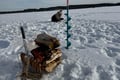 Snowmobile and Ice Fishing Experience