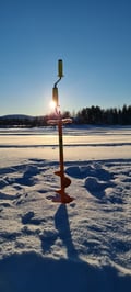 Private Snowmobile & Ice Fishing Adventure