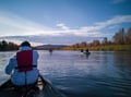 Private Canoeing Experience on Levijoki River