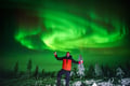 Magical Aurora Borealis in Rovaniemi