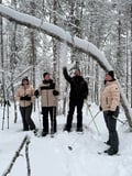 Reindeer & Snowshoeing Experience in the Wild