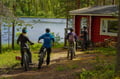 Electric Fatbike Trip to Wilderness Cabin, Reindeer & Sauna (2 Days)