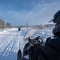 Snowmobile Safari Levi Classic — wilderness trail