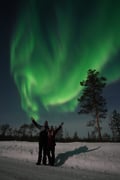 Premium Northern Lights Hunting Rovaniemi, Lapland, Finland