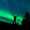 Northern Lights with Snowmobile Levi