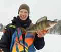 Ice fishing trip at Lake Inari