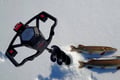 Ice fishing trip at Lake Inari