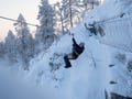 Zipline Adventure Day at Pyhä Fell – Zipline & climbing experience with transport
