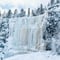 Korouoma Frozen Waterfalls