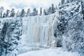 Korouoma Frozen Waterfalls