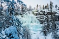 Korouoma Frozen Waterfalls