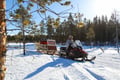 Reindeer Herder’s Day in the Wilderness — snowmobile sled & soup lunch, Levi