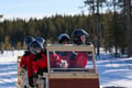 Reindeer Herder’s Day in the Wilderness — snowmobile sled & soup lunch, Levi
