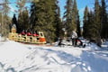 Reindeer Herder’s Day in the Wilderness — snowmobile sled & soup lunch, Levi