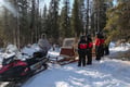 Reindeer Herder’s Day in the Wilderness — snowmobile sled & soup lunch, Levi