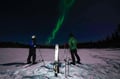 Ski Trekking under the Northern Lights in Rovaniemi
