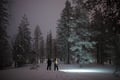 Night Ski Trekking adventure in Lapland