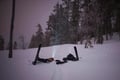 Night Ski Trekking adventure in beautiful Arctic wilderness