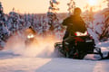 Full Day Snowmobile Safari to the Wilderness with Lunch