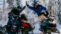 Full Day Snowmobile Safari to the Wilderness with Lunch