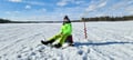 Private Snowmobile & Ice Fishing Adventure