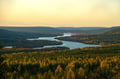 Canoe Down the River Trip in Lapland