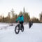 E-fatbike tour in Levi