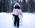 Arctic Reindeer Sleigh Ride (1.5km), Levi