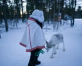 Arctic Reindeer Sleigh Ride (1.5km), Levi