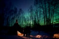 Aurora Picnic by Campfire at Private Happy Fox Farm, 3 hours (Private Tour)