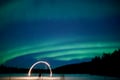 Aurora Picnic by Campfire at Private Happy Fox Farm, 3 hours (Private Tour)