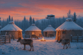 Reindeer Feeding & Meeting (30 min)