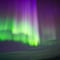 Ice Floating with Auroras
