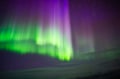 Ice Floating with Auroras