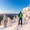 SNOWSHOE EXPERIENCE THROUGH THE SNOWY FOREST