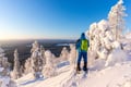 SNOWSHOE EXPERIENCE THROUGH THE SNOWY FOREST