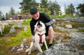 Midnight Sun Husky hiking, Husky Park, Siberian Husky, Rovaniemi Lapland