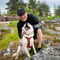 Midnight Hiking with Huskies