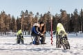 Snowshoeing and Ice Fishing trip in Arctic Wilderness