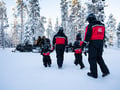 Family Snowmobile Safari with Kids’ Mini-Snowmobiles & Campfire, Levi